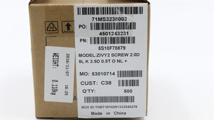 Lenovo SCREW Screw C Y50-70 2.0D 5L K 3.5D 0.5T 5S10F78879