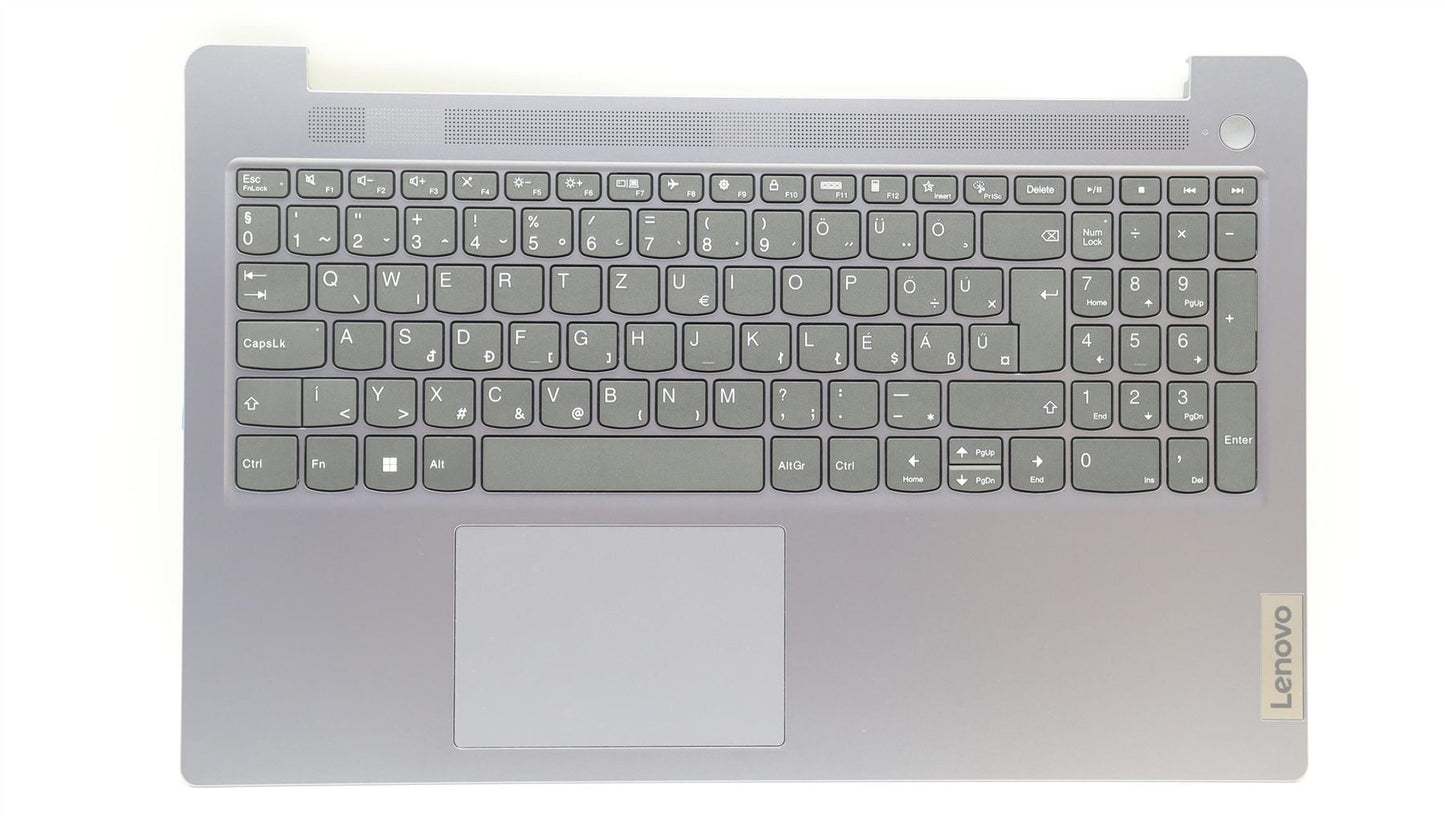 Lenovo IdeaPad 3 15AMN8 Palmrest Cover Touchpad Keyboard Hungarian 5CB1L27550