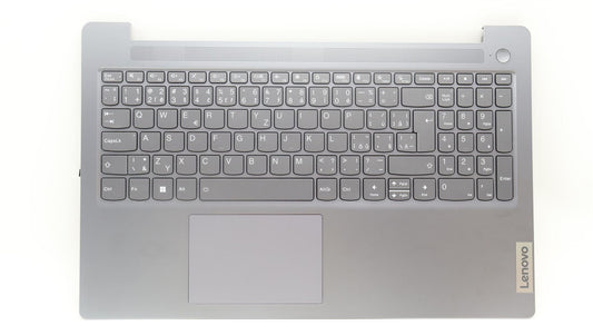Lenovo IdeaPad 3 15ABR8 Palmrest Cover Touchpad Keyboard Arctic Grey 5CB1K96787