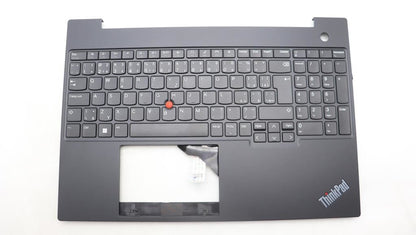Lenovo ThinkPad E16 Gen 1 Keyboard Palmrest Top Cover Black 5M11H94793