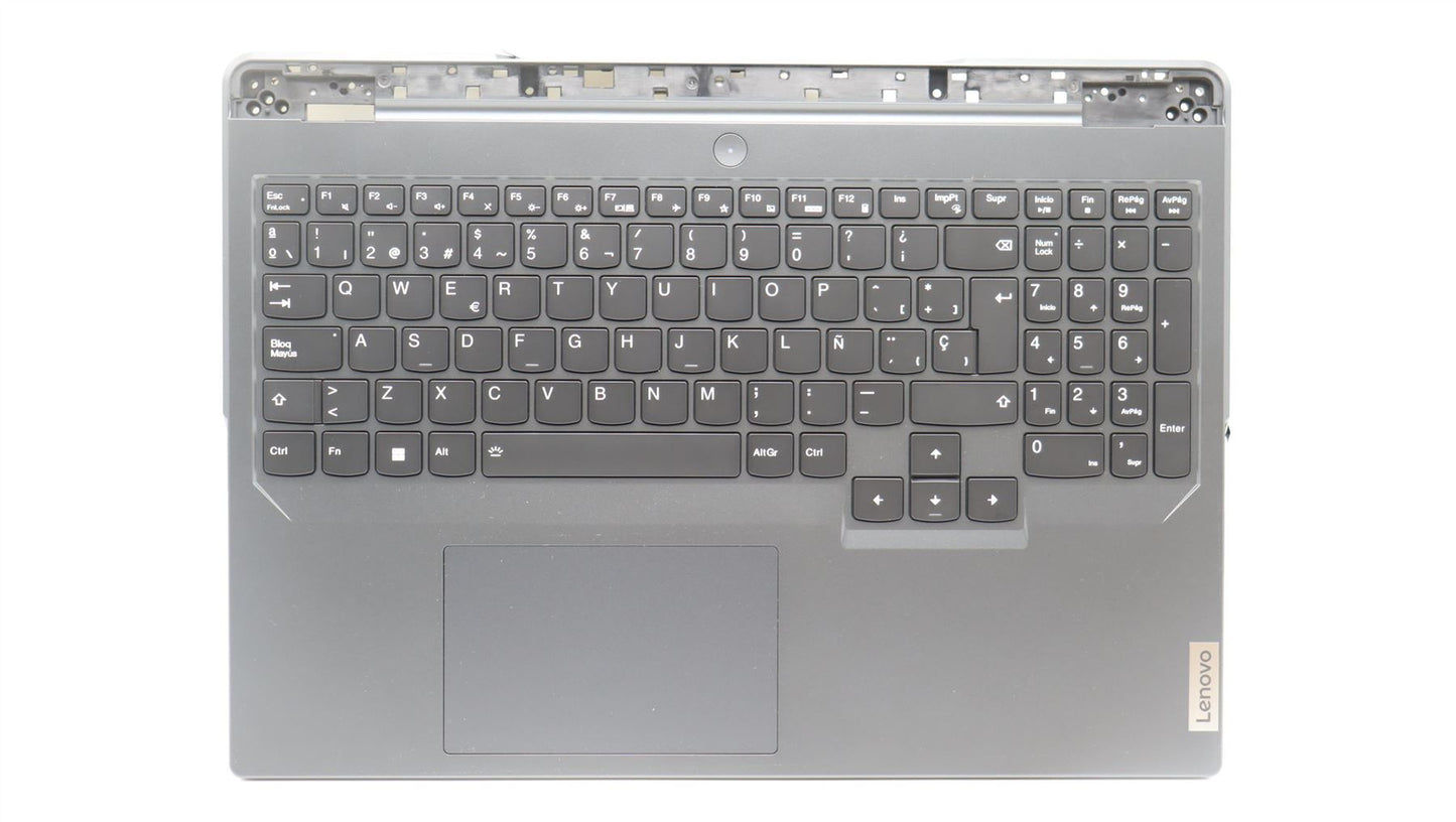 Lenovo Legion 5 16IRX8 Palmrest Cover Touchpad Keyboard Spanish 5CB1L30879