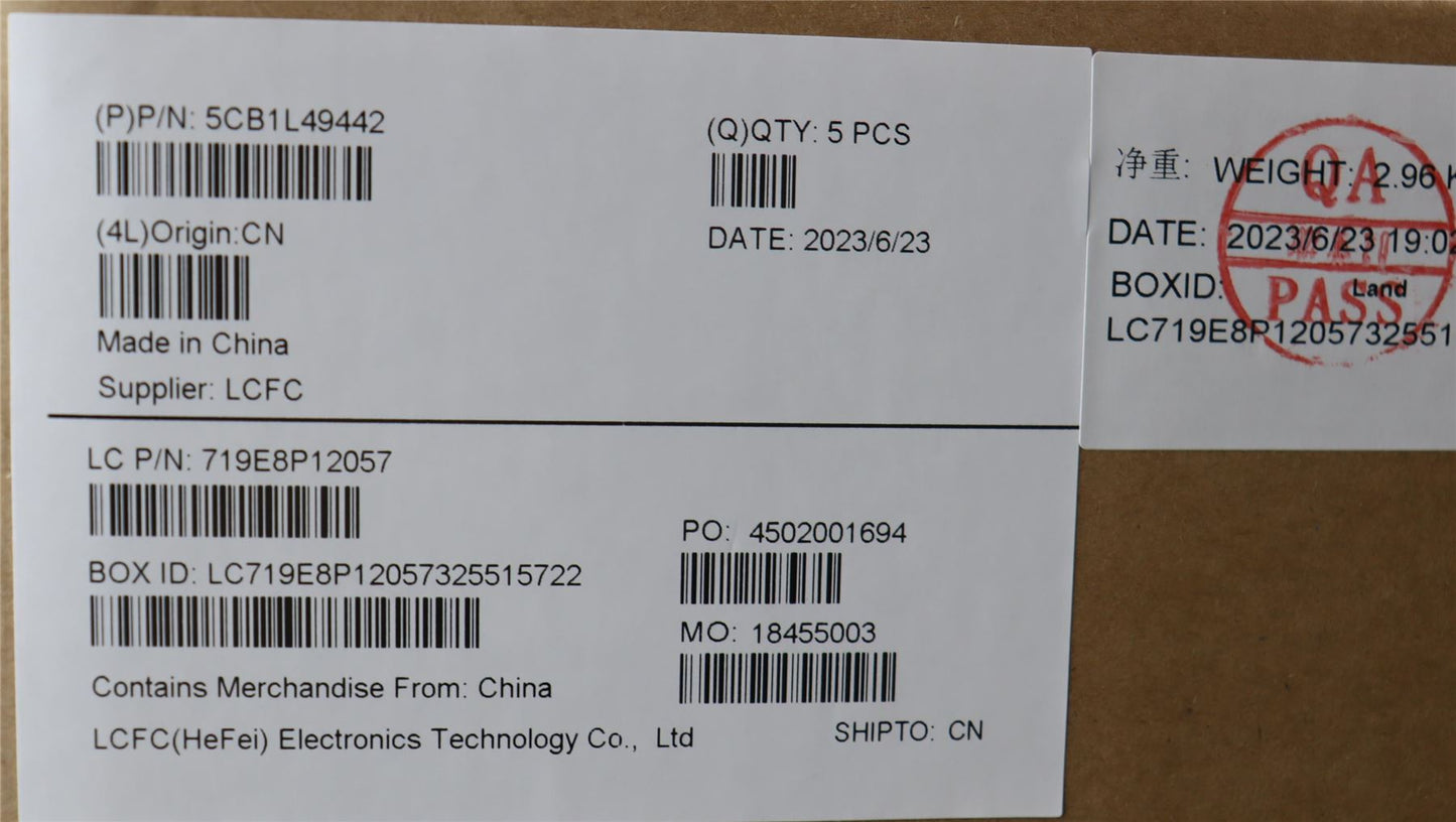 Lenovo IdeaPad 3 14IRU8 Palmrest Cover Touchpad Keyboard Russian 5CB1L49442