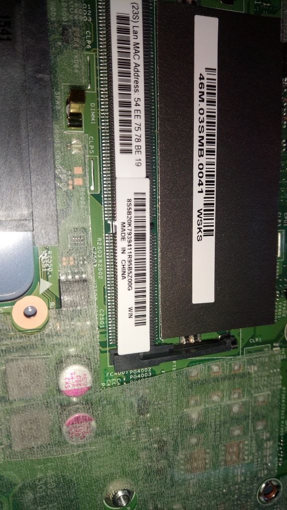 Lenovo MB W 80JM WIN I3-5005 UMA 5B20K79394