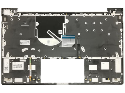 Genuine HP Envy 13-BA Palmrest Cover Keyboard UK Silver Backlit L96799-031