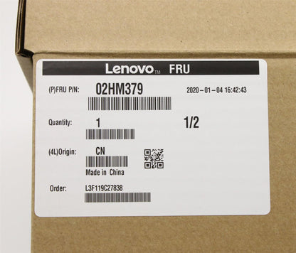 Lenovo ThinkPad T490s Keyboard Palmrest Top Cover UK Black Backlit 02HM379