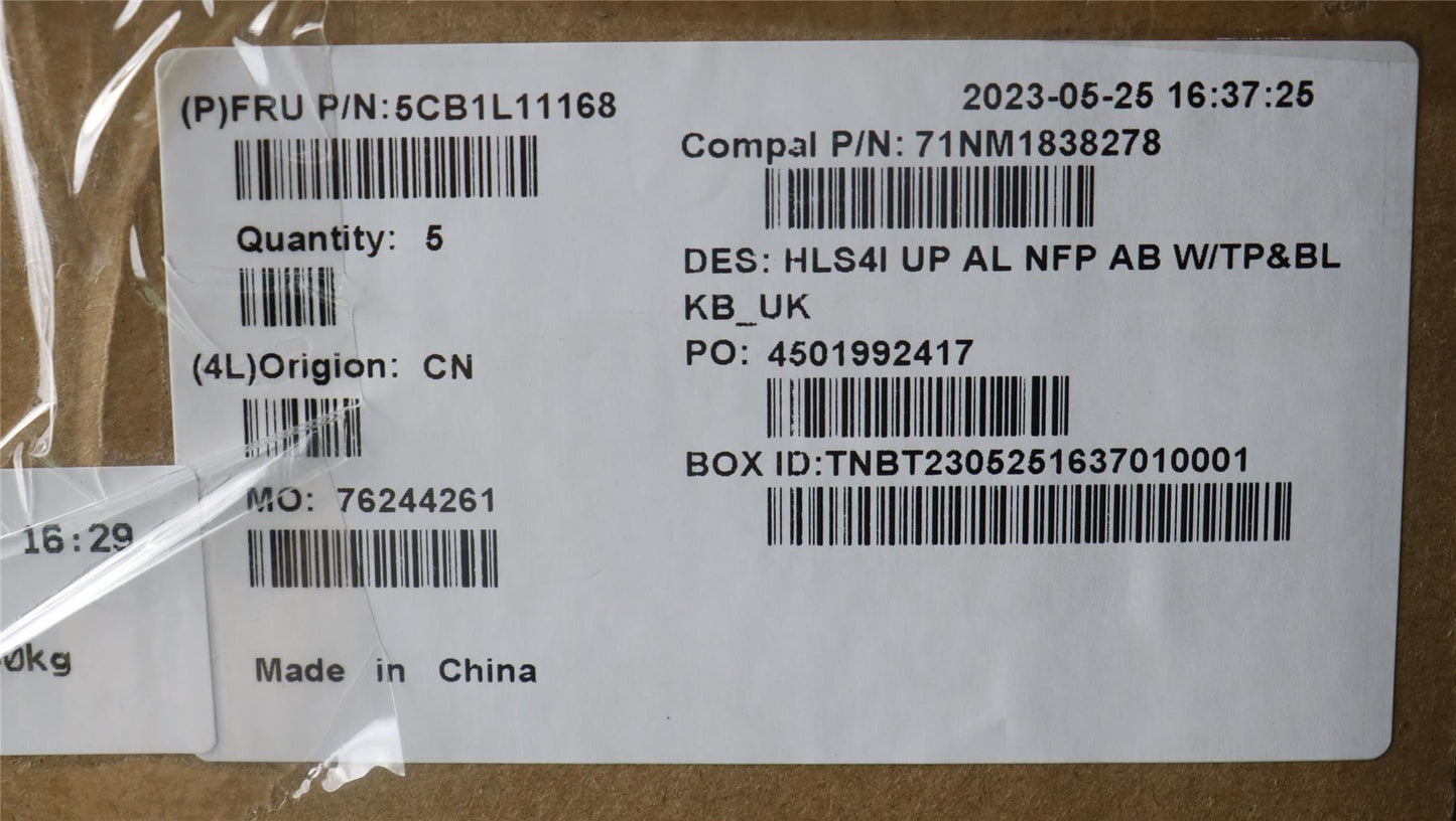Lenovo IdeaPad 5 14ABR8 5 14IAH8 Palmrest Cover Touchpad Keyboard 5CB1L11168