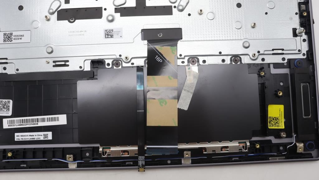 Lenovo IdeaPad 5 16IRH8 Palmrest Cover Touchpad Keyboard US Europe 5CB1L44960