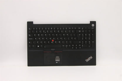 Lenovo ThinkPad E15 2 Tastatur-Handballenauflage-Oberabdeckung UK Schwarz mit Hintergrundbeleuchtung 5M10W64639