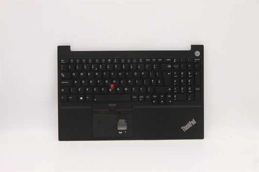 Lenovo ThinkPad E15 2 Tastatur-Handballenauflage-Oberabdeckung UK Schwarz mit Hintergrundbeleuchtung 5M10W64639