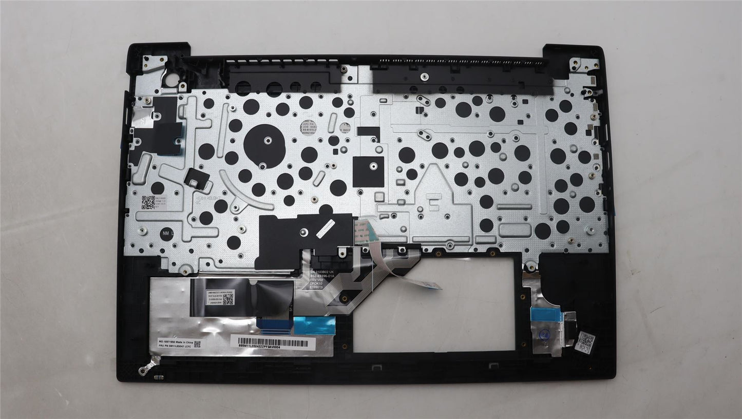 Lenovo ThinkPad E16 Gen 1 Keyboard Palmrest Top Cover Switzerland 5M11L65042