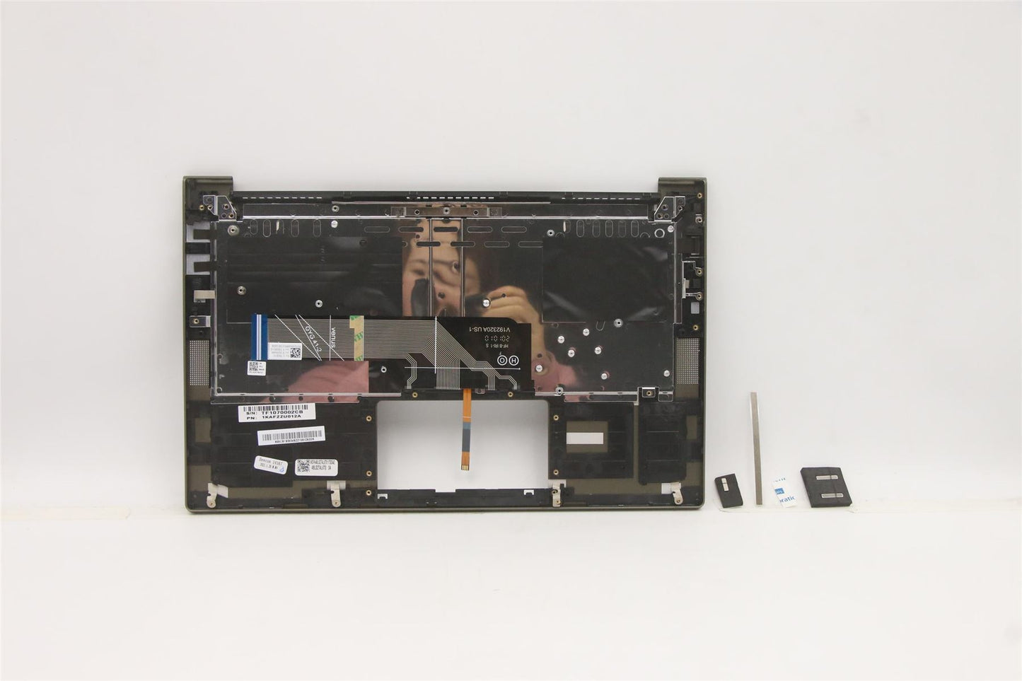 Lenovo Yoga 7-14ITL05 Keyboard Palmrest Top Cover US Dark Moss 5CB1B05348
