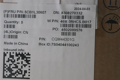 Lenovo Upper Case ASM_GER W 82Y0 AB BL 5CB1L30607