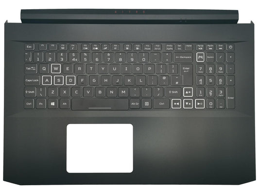 Acer Aspire Nitro AN517-52 Palmrest Cover Keyboard UK Black Backlit 6B.QCHN2.013