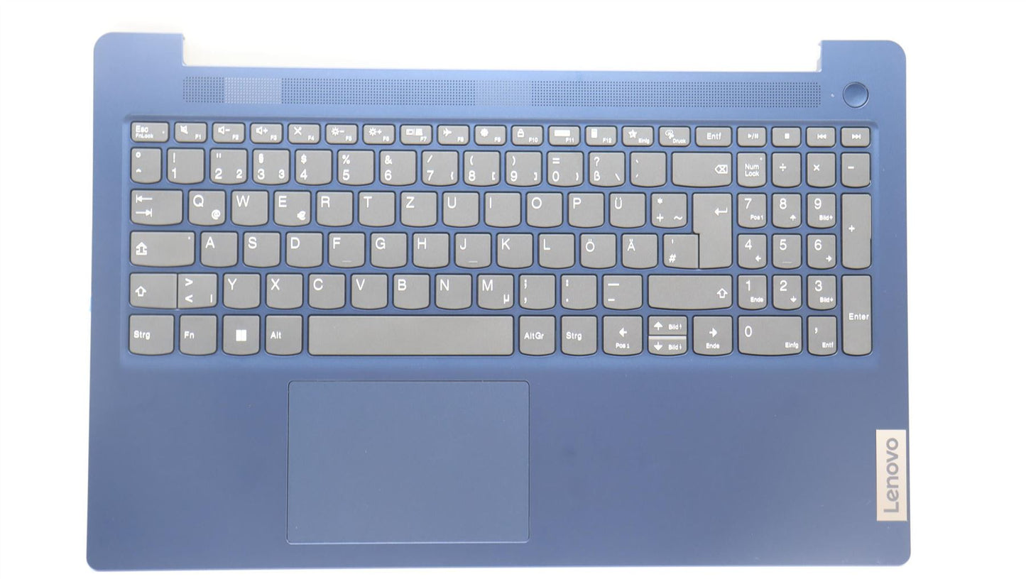 Lenovo IdeaPad 3 15AMN8 Palmrest Cover Touchpad Keyboard German 5CB1L16417