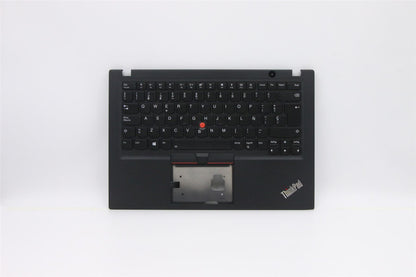 Lenovo ThinkPad T495s Keyboard Palmrest Top Cover Spanish Black 5M11A08754