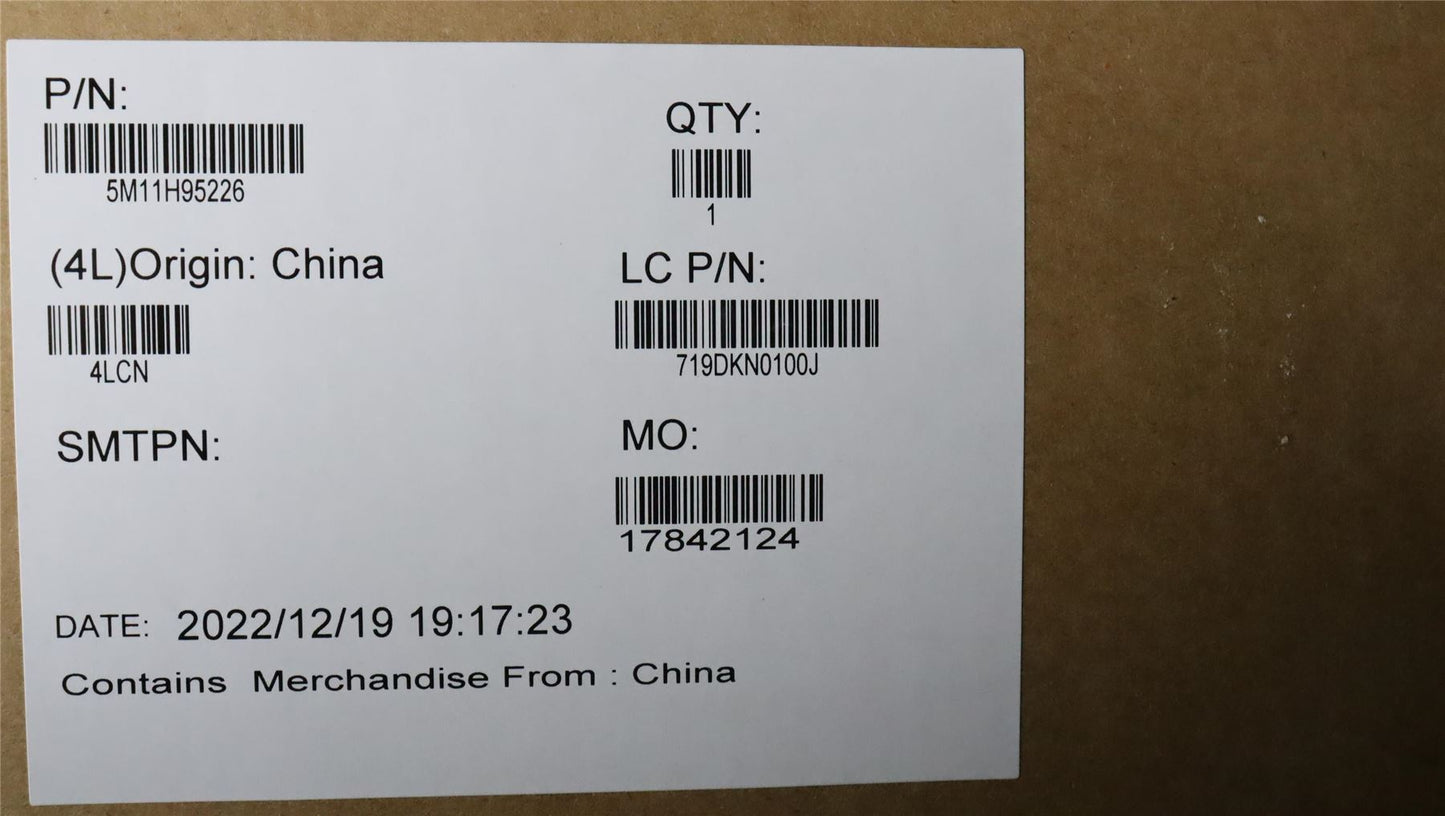Lenovo MECH_ASM 13.3WQXGA+,OLED,RGB+IR,BK,Lbo 5M11H95226