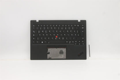 Lenovo Nano X1 1 Keyboard Palmrest Top Cover German Black Backlit 5M11B38394