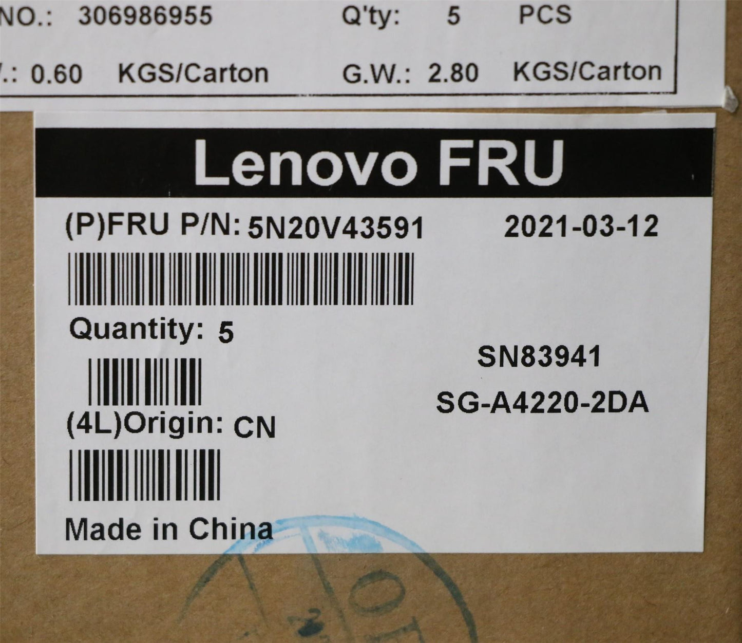 Lenovo ThinkPad L13 2 Keyboard German Silver 5N20V43447