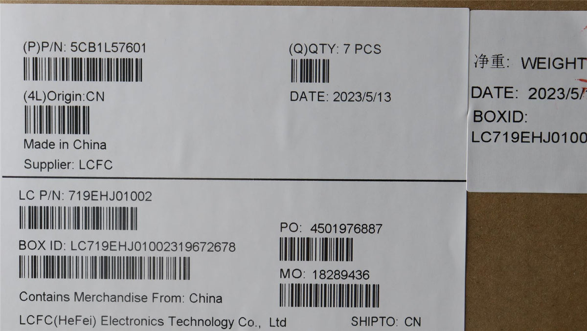 Lenovo COVER FRU KT4D0_C_COVER_WL_SUB_ASSY_GRAY 5CB1L57601