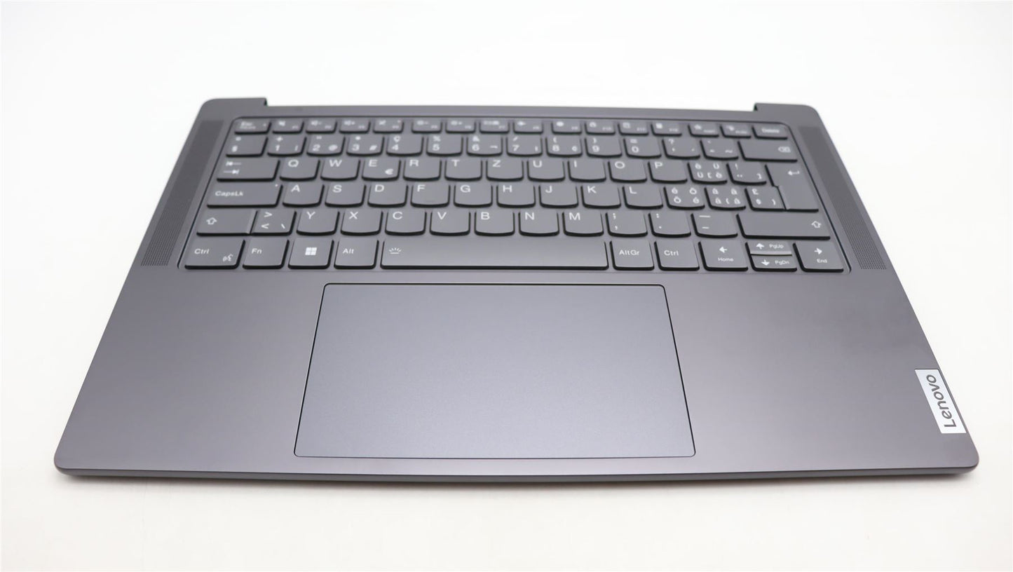 Lenovo Yoga 7 14APH8 Palmrest Cover Touchpad Keyboard Switzerland 5CB1L80316