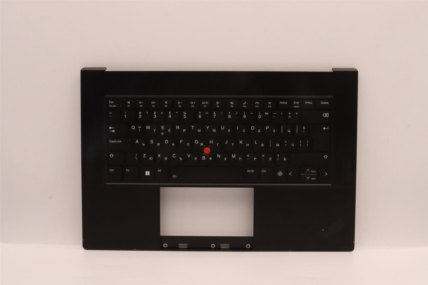 Lenovo ThinkPad Z16 Gen 1 Keyboard Palmrest Top Cover Bulgarian Black 5M11J13395