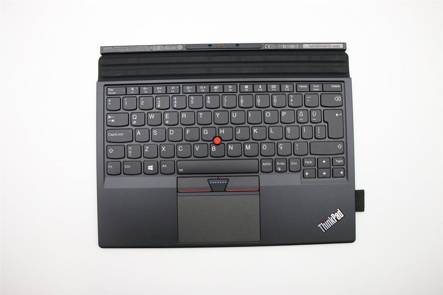 Lenovo ThinkPad X1 2nd Gen Dock Keyboard Palmrest Touchpad Turkish Black 01AY129