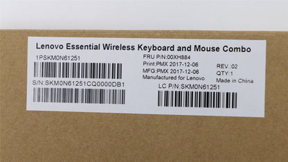Lenovo IdeaCentre 510S-08IKL 620S-03IKL Wireless Keyboard Mouse UK 00XH884
