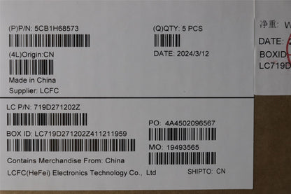 Lenovo Upper Case ASM_CZE/SLK L82R3AB_NFP 5CB1H68573
