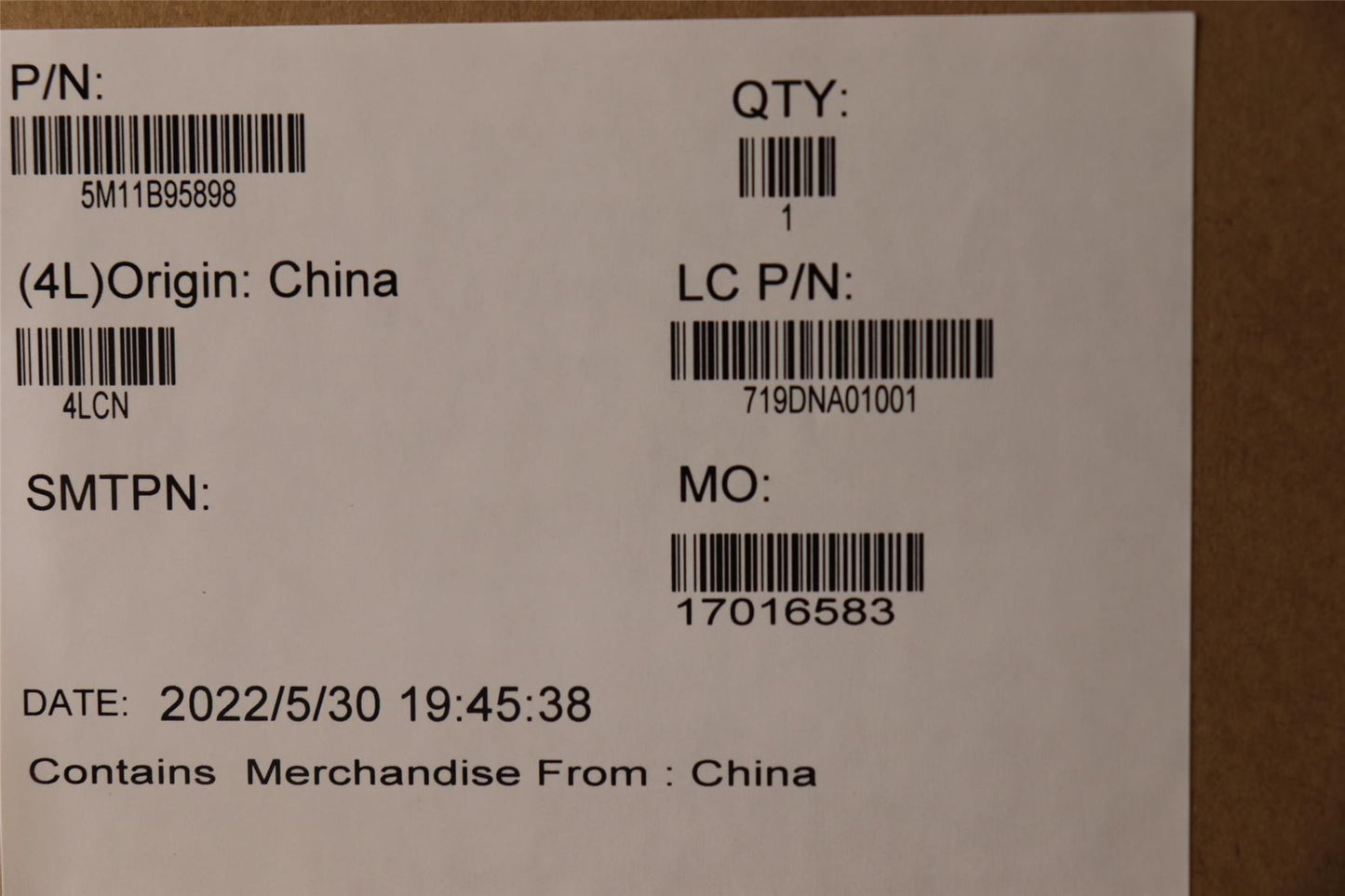 Lenovo ThinkPad P14s Gen 3 P14s Gen 4 Trackpad Touchpad Board Black 5M11B95897