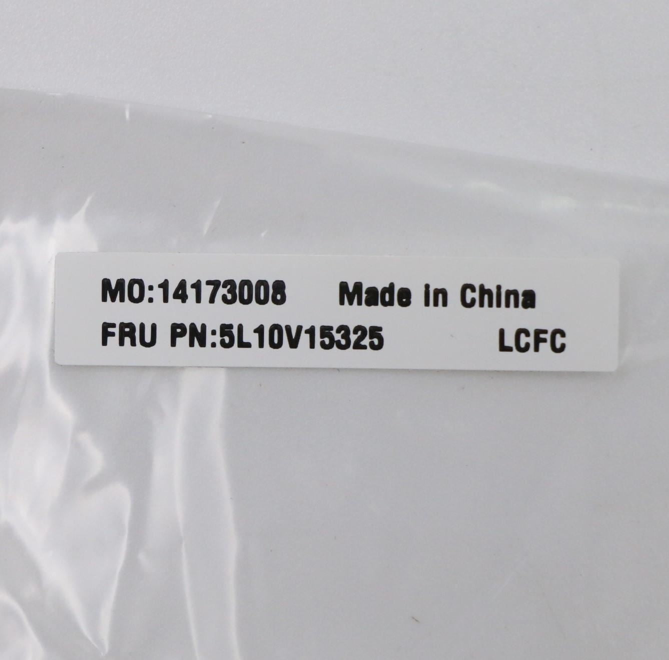 Lenovo LABEL FRU Mars System Label KIT black 5L10V15325