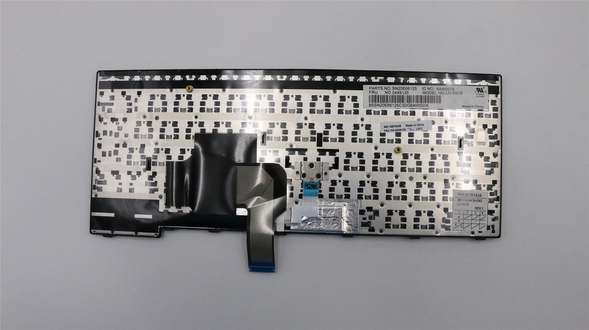 Lenovo ThinkPad E450 E460 E465 Keyboard Czech/Slovakian Black 04X6125