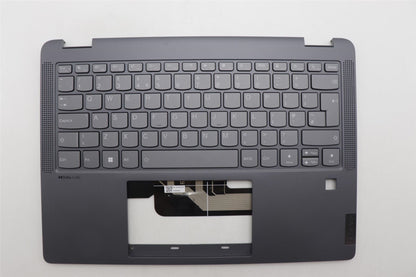 Lenovo IdeaPad 5 14IAU7 Keyboard Palmrest Top Cover UK Grey Backlit 5CB1H79879