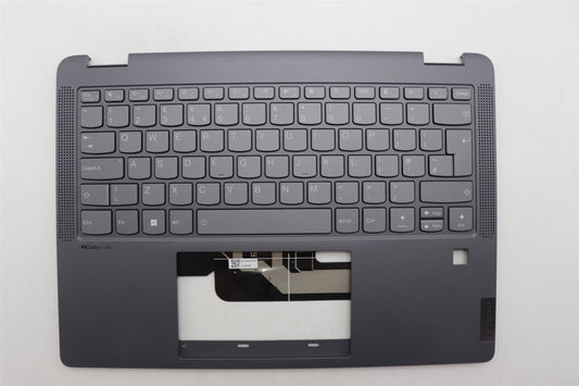 Lenovo IdeaPad 5 14IAU7 Keyboard Palmrest Top Cover UK Grey Backlit 5CB1H79879