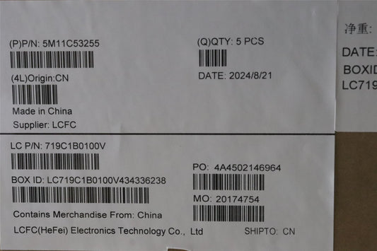 Lenovo ThinkPad X1 9th Gen Keyboard Palmrest Top Cover Spanish 5M11C53255