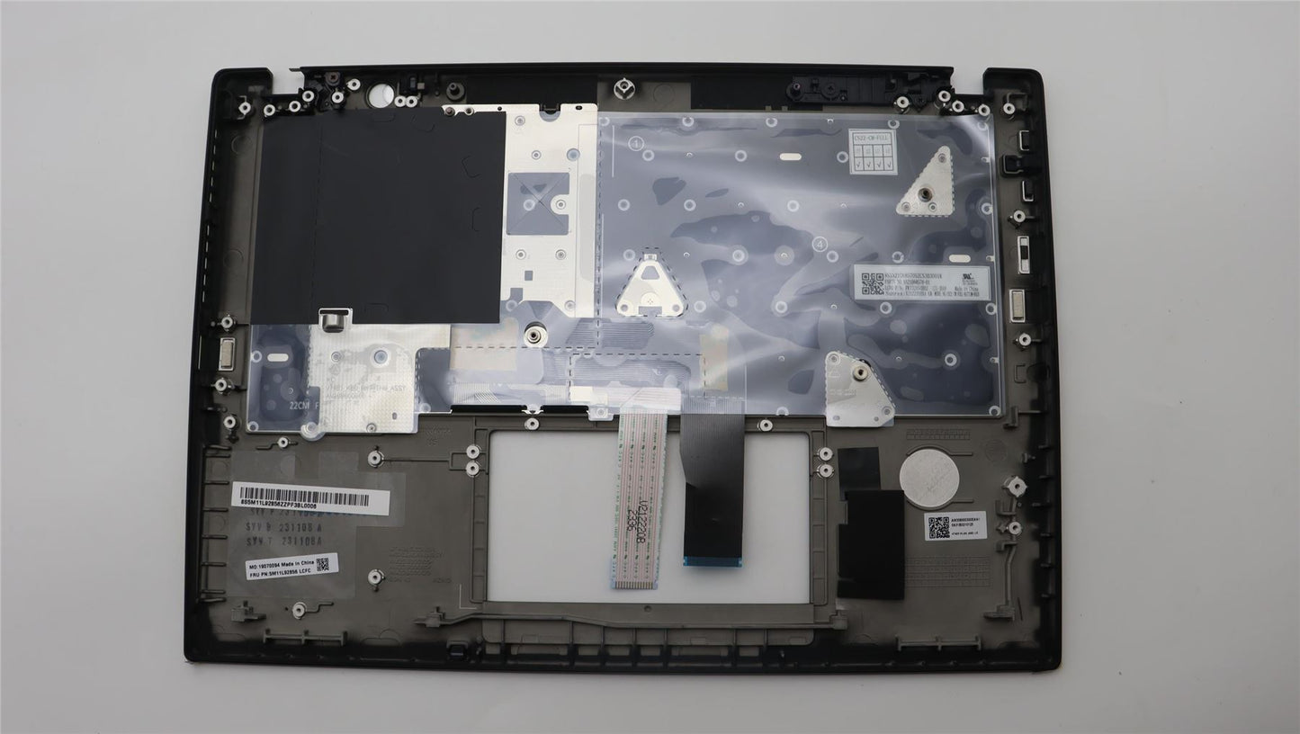 Lenovo ThinkPad T14s Gen 4 Keyboard Palmrest Top Cover Greek Black 5M11L92856