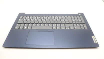 Lenovo IdeaPad 1 15ALC7 Palmrest Cover Touchpad Keyboard Abyss Blue 5CB1H70399
