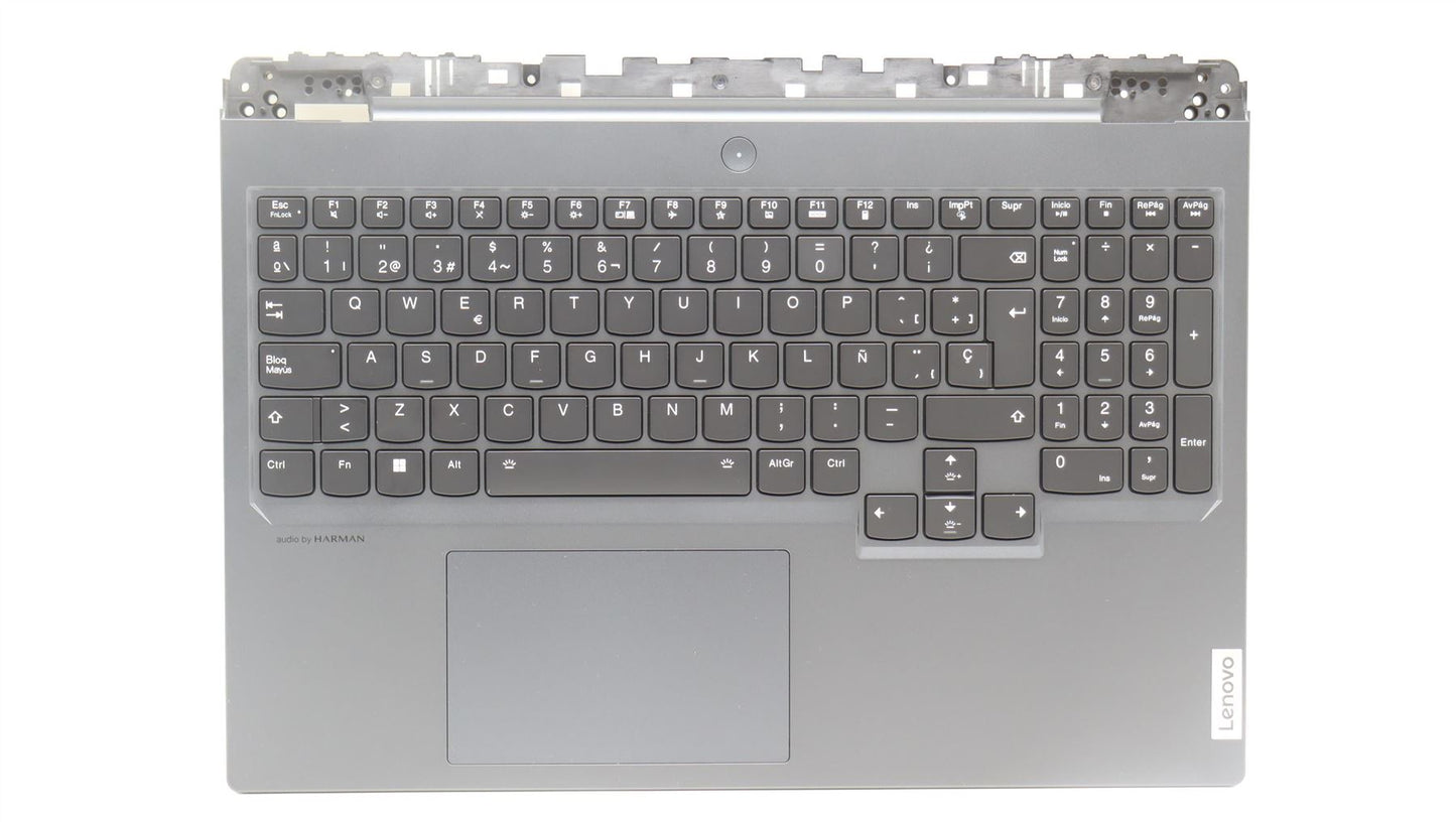 Lenovo Legion 7 16IRX8H Palmrest Cover Touchpad Keyboard Spanish 5CB1L09920