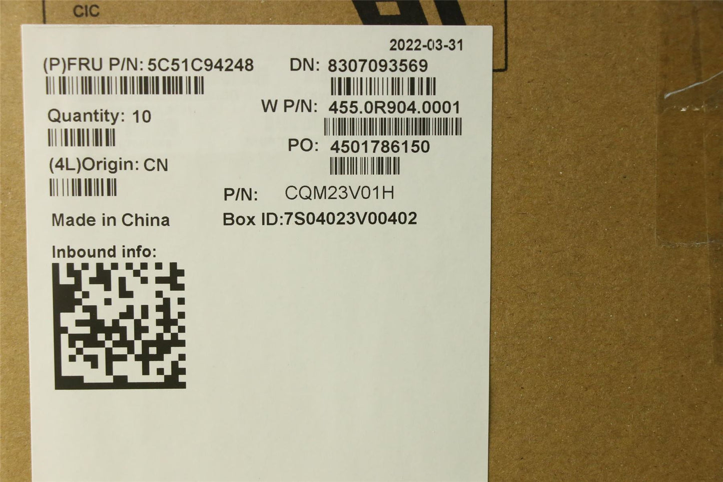 Lenovo FRU CARDPOP Pen Charge BD 5C51C94248