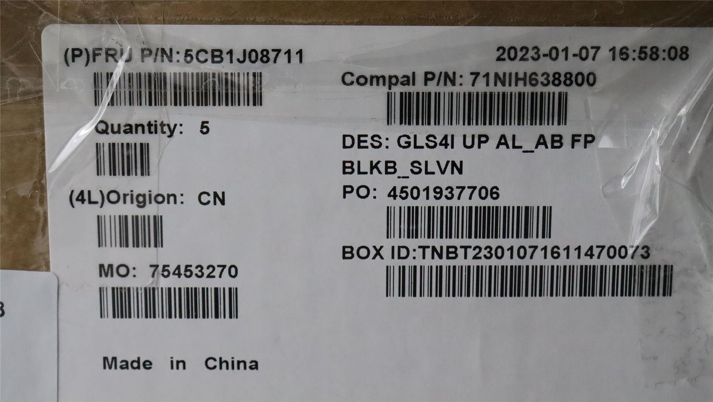 Lenovo IdeaPad 5 14IAL7 5 14ABA7 Palmrest Cover Touchpad Keyboard 5CB1J08711