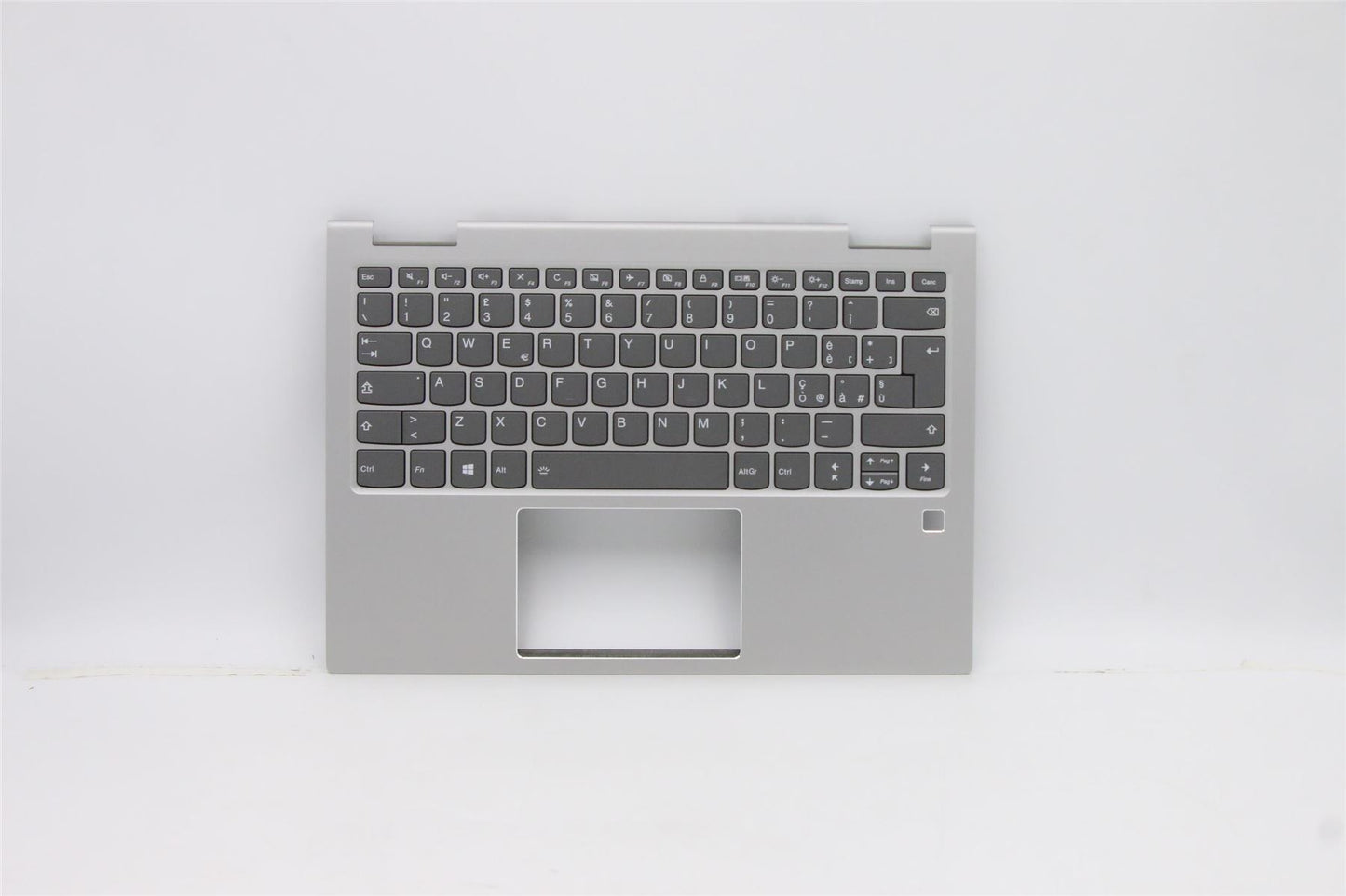 Lenovo Yoga 730-13IKB Keyboard Palmrest Top Cover Italian Silver 5CB0Q95868