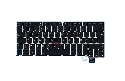 Genuine Lenovo ThinkPad 13 Gen 2 Keyboard French Silver Backlit 01EN898 01EN857