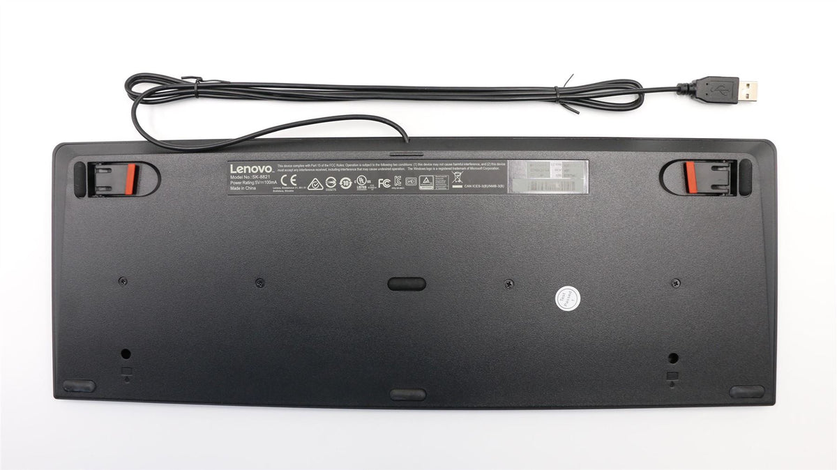 Lenovo S200 S200z S400z S500 S500z S510 USB Wired Keyboard French Black 00XH500