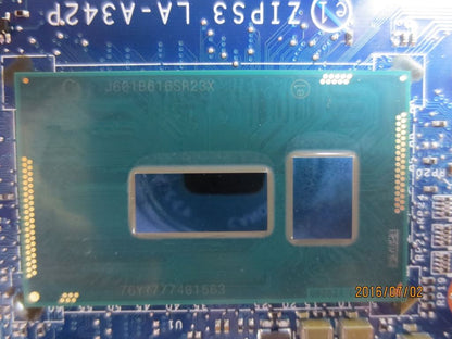 Lenovo Yoga 12 Motherboard Mainboard UMA Intel i5-5300U 4GB 01AY526
