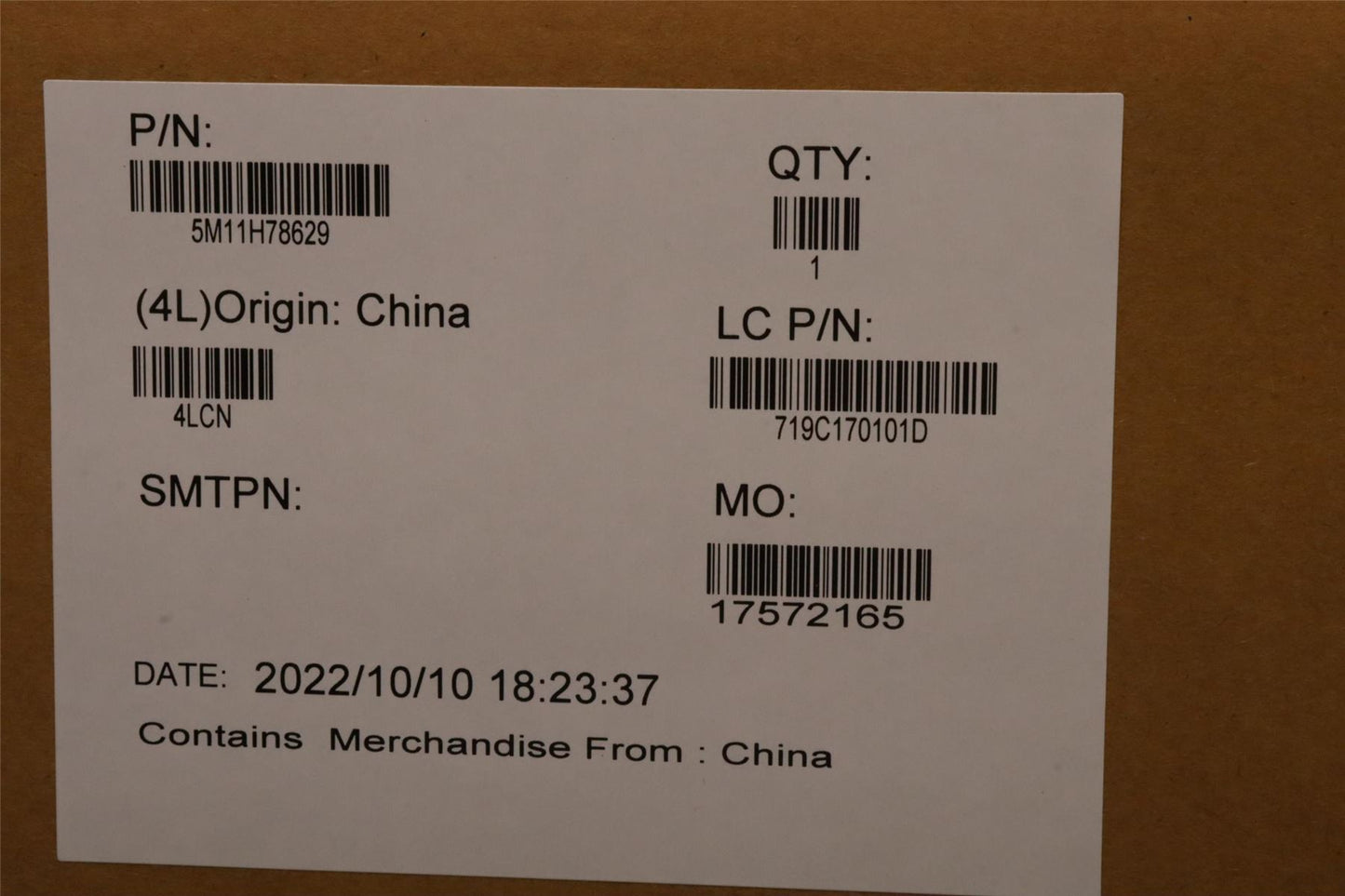 Lenovo Yoga X1 6th Gen LCD Screen Display Assembly Grey 5M11B60013