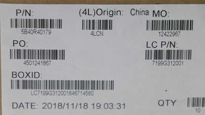Lenovo 5B40R40179 HDD Bracket L 81FV