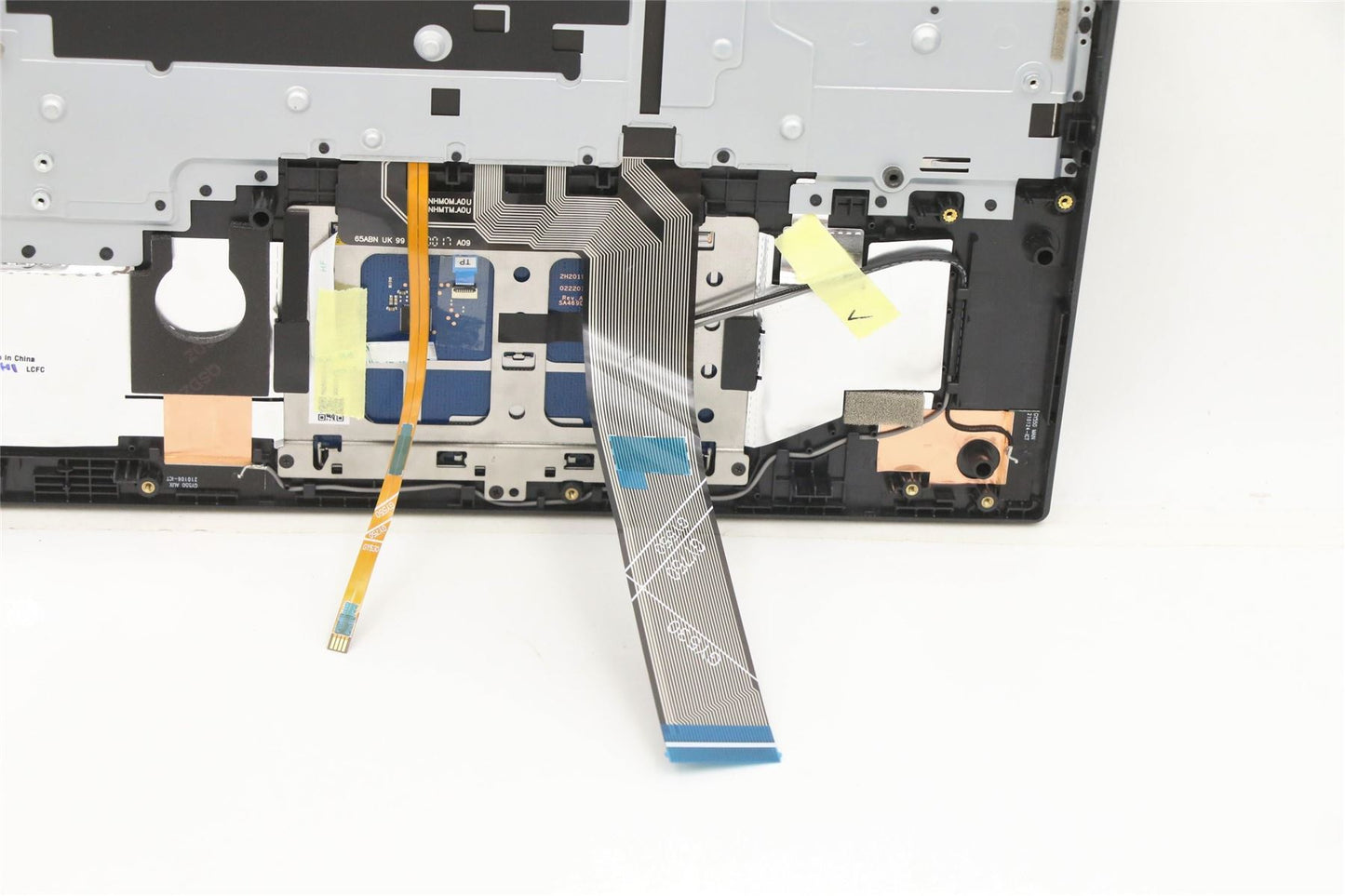 Lenovo Legion 5-15IMH6 Tastatur-Handballenauflage, obere Abdeckung, norwegisches Schwarz, 5CB1D12479