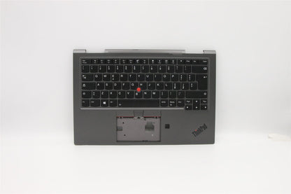 Lenovo Yoga X1 4th Keyboard Palmrest Top Cover German Grey 5M10V24928