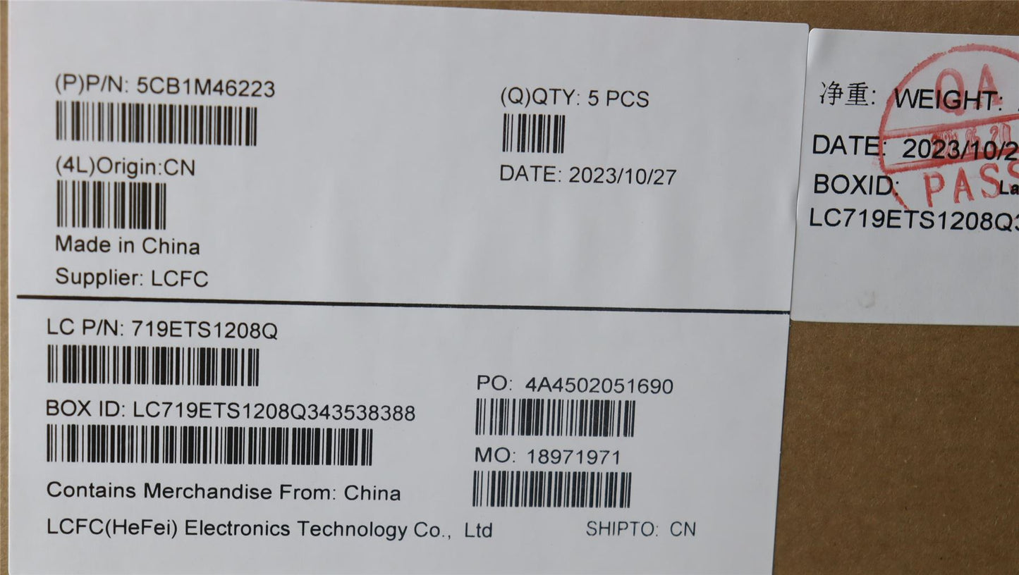Lenovo COVER Upper Case ASM_NORDIC L 83EQNFPAG 5CB1M46223