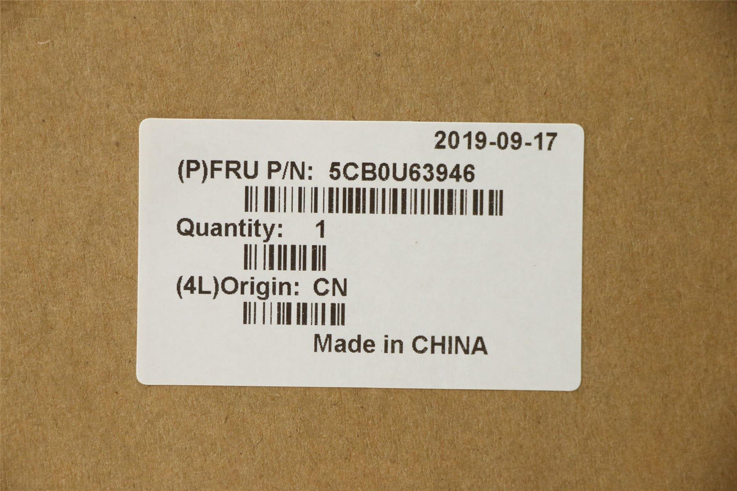 Lenovo Chromebook 100e 2nd LCD Cover Rear Back Housing Black 5CB0U63946