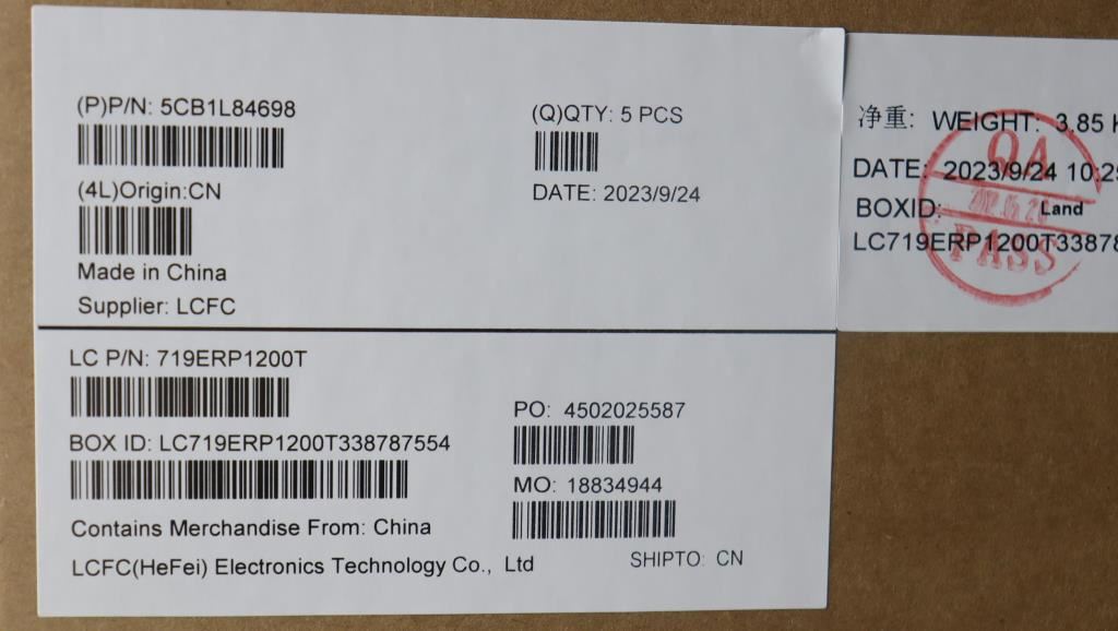 Lenovo Upper Case ASM_SWS_L83AG 5CB1L84698